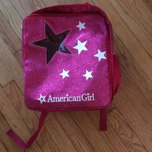 Same backpack, American Girl Doll backpack